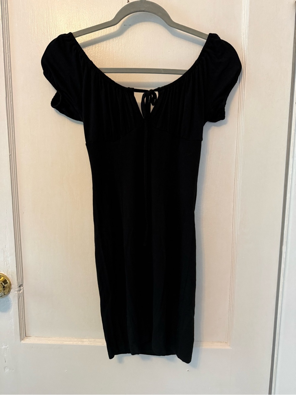 Classic Black Off-Shoulder Dress - Women